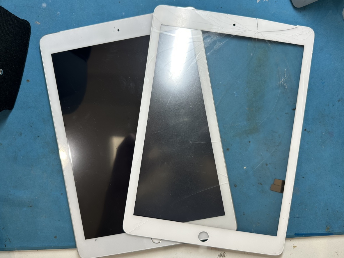 iPad7（アイパッド）のガラス割れはスマホ修理工房イオンモール福岡店で即日修理可能です！
